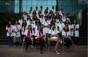 Team of medical students